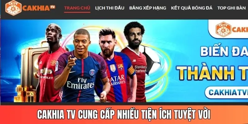 Chuyên trang cập nhật đầy đủ tính năng cho người hâm mộ sử dụng