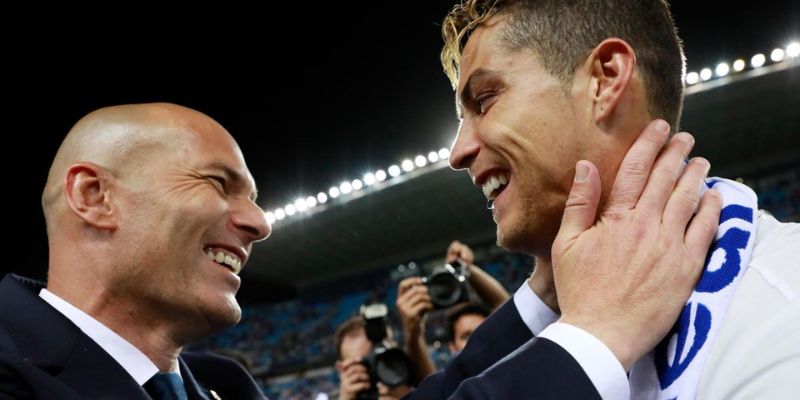 Zidane và cậu trò cưng của mình